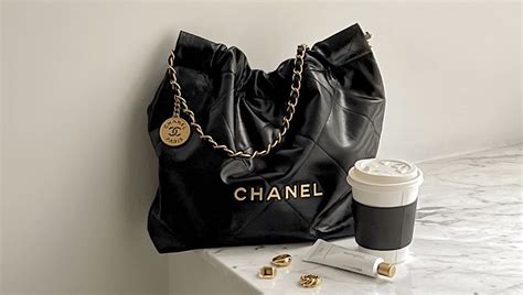 chanel tote black and white|chanel 22 small black.